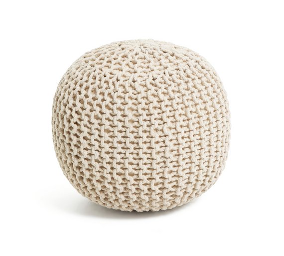 Buy Heart of House Cotton Knitted Pod Natural at Argos.co.uk Your