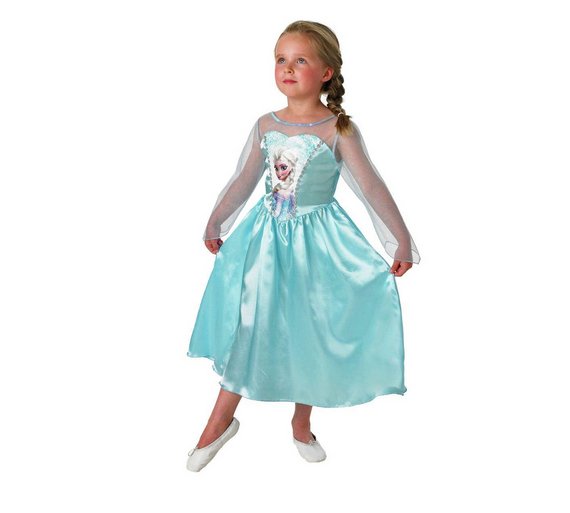 Buy Disney Frozen Elsa Dress Up Costume 78 Years at Argos.co.uk