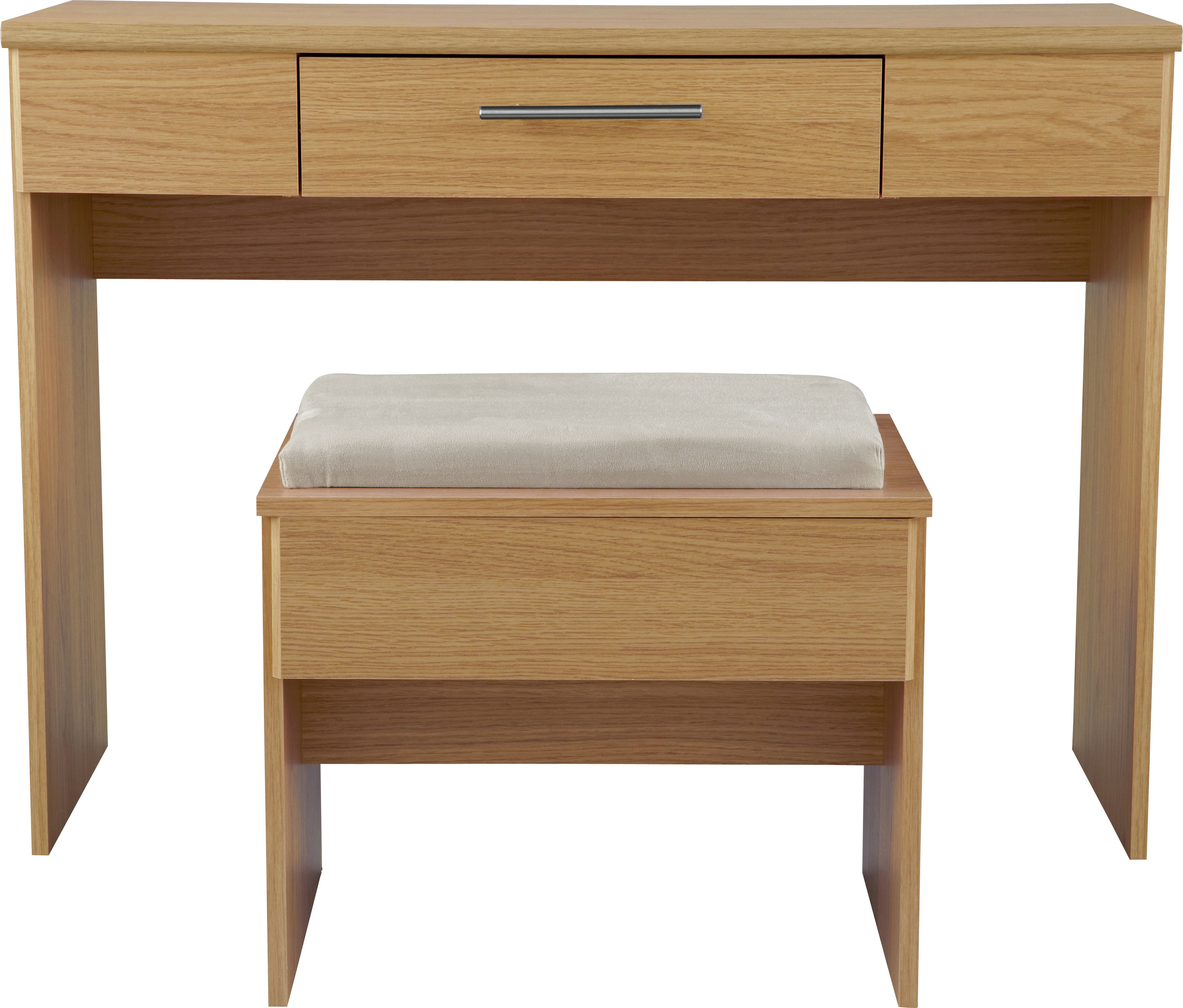 HOME Normandy 1 Drawer Dressing Table and Stool review