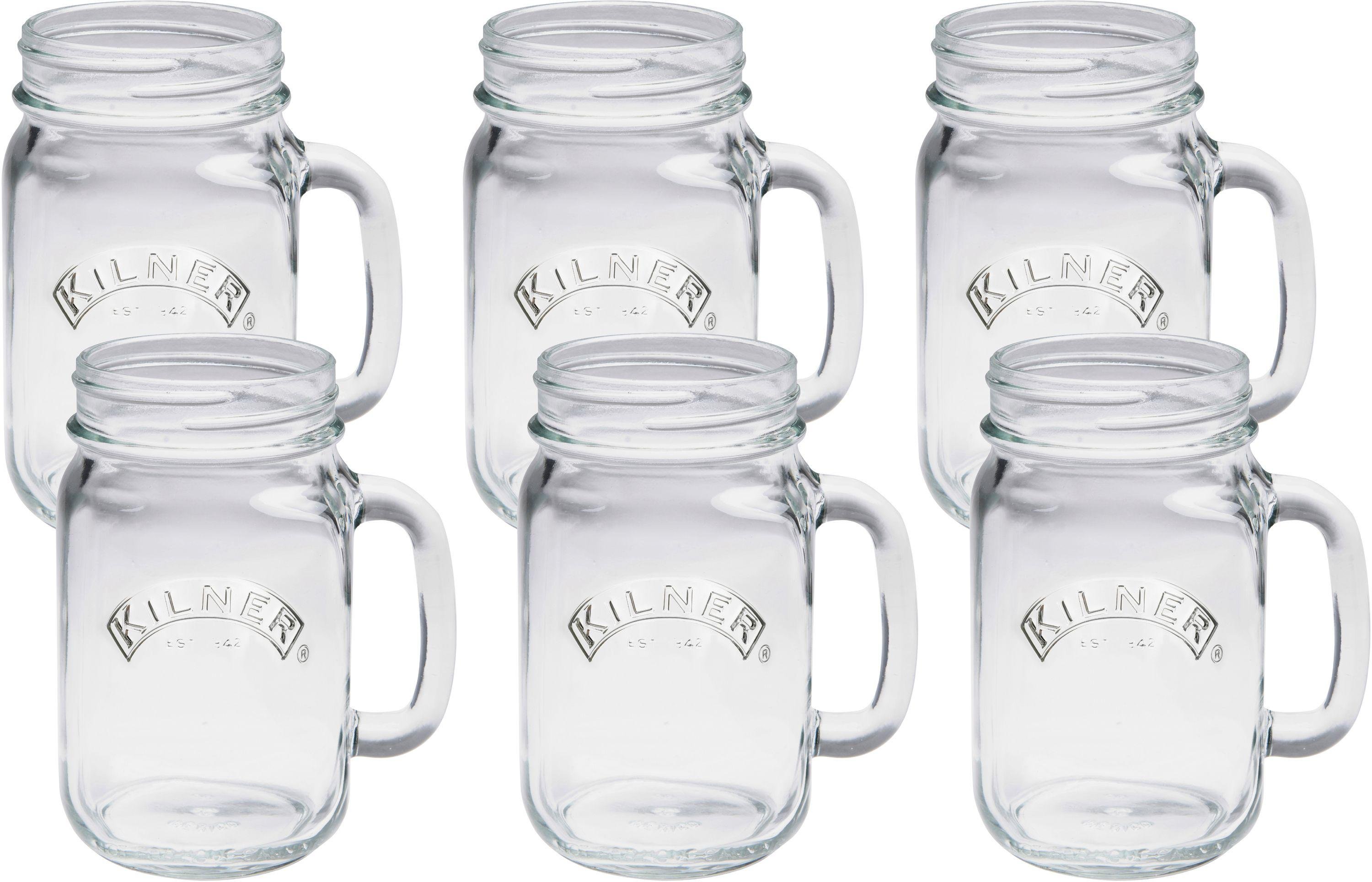 Kilner - Pack of 6 Handled Jars - Clear Review