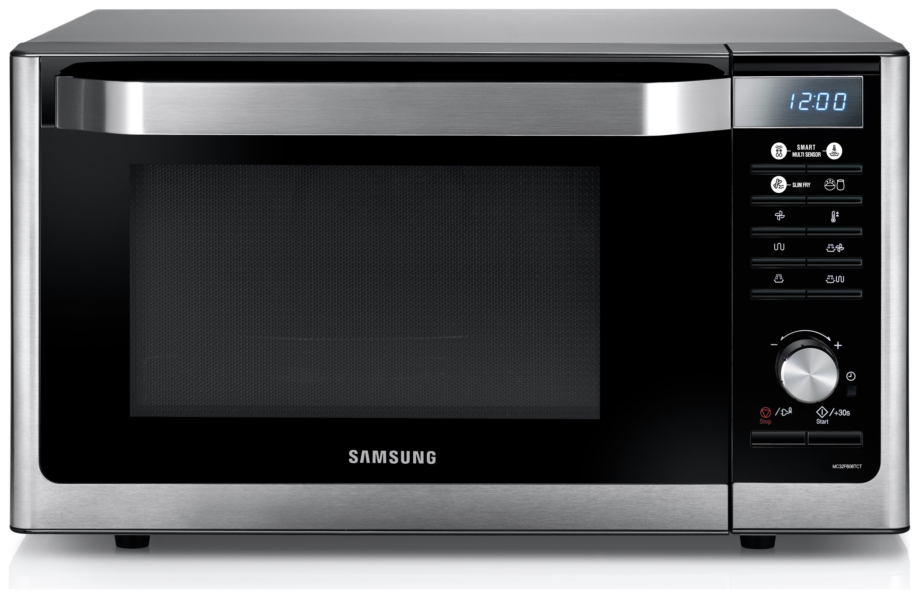 Samsung Microwave MC32F606TCT Smart Oven Stainless Steel Black