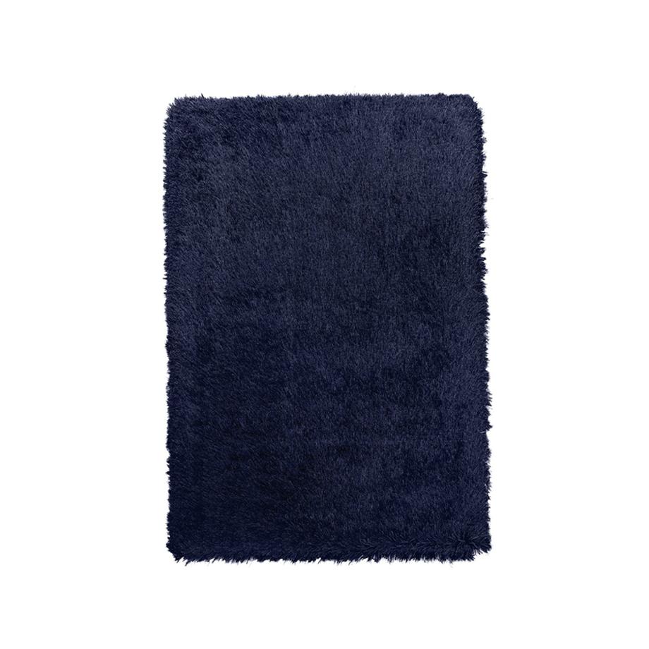 Argos Home Bliss Deep Pile shaggy rug - 170x110cm - navy.