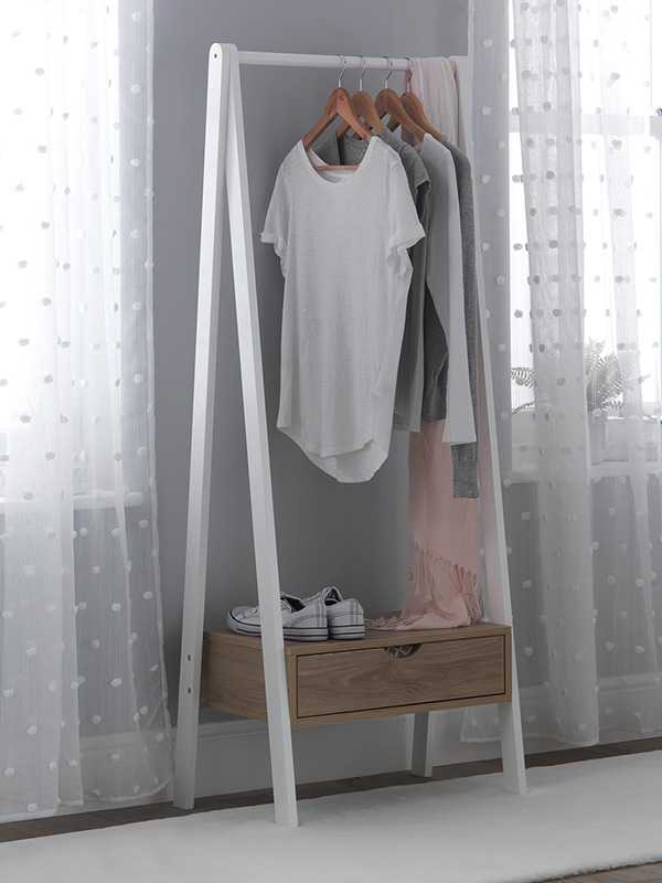 Argos Home dressing rail with drawer.