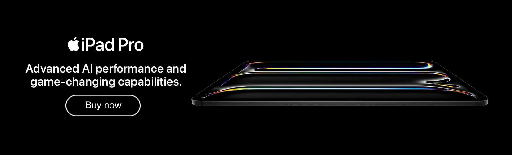 Apple iPad Pro. Advanced AI performance and game-changing capabilities.