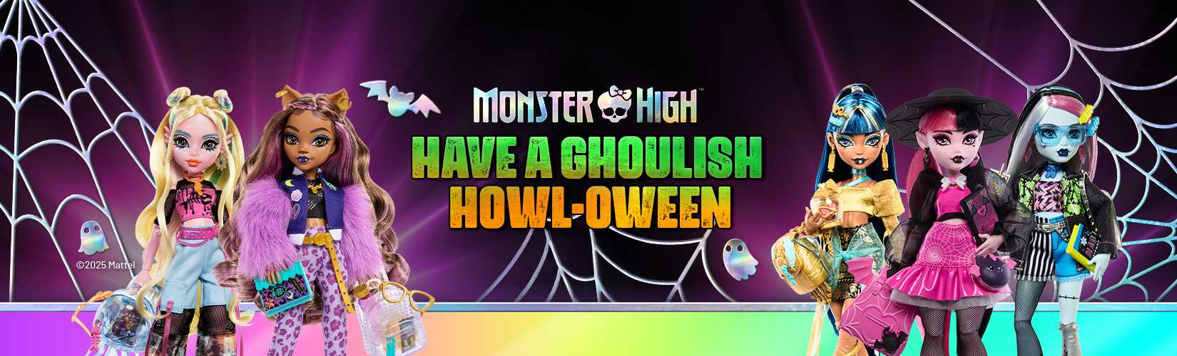 Monster high. Have a ghoulish Howl-oween.