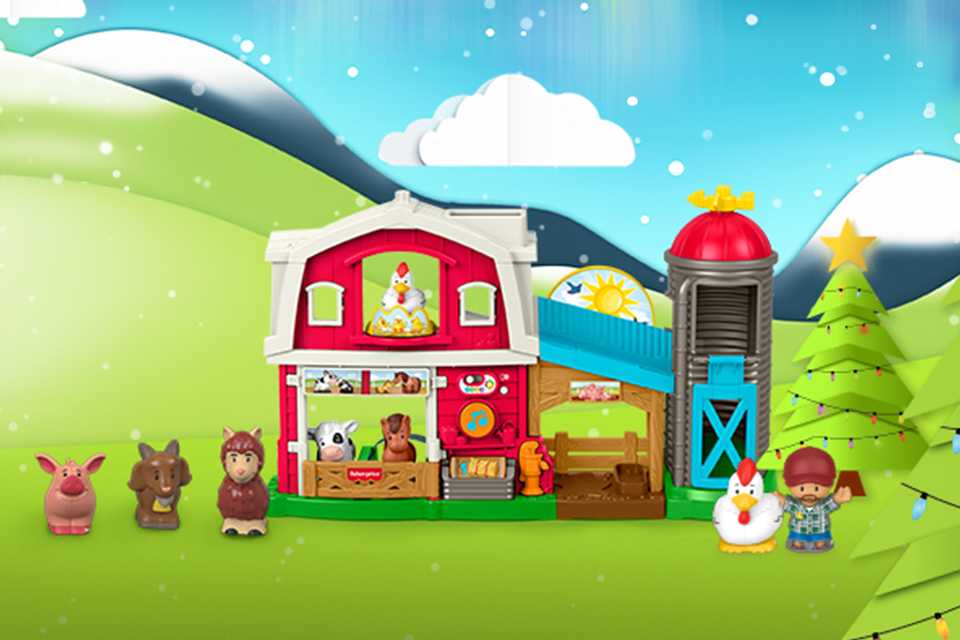BIG festive fun with Fisher-Price Little People.