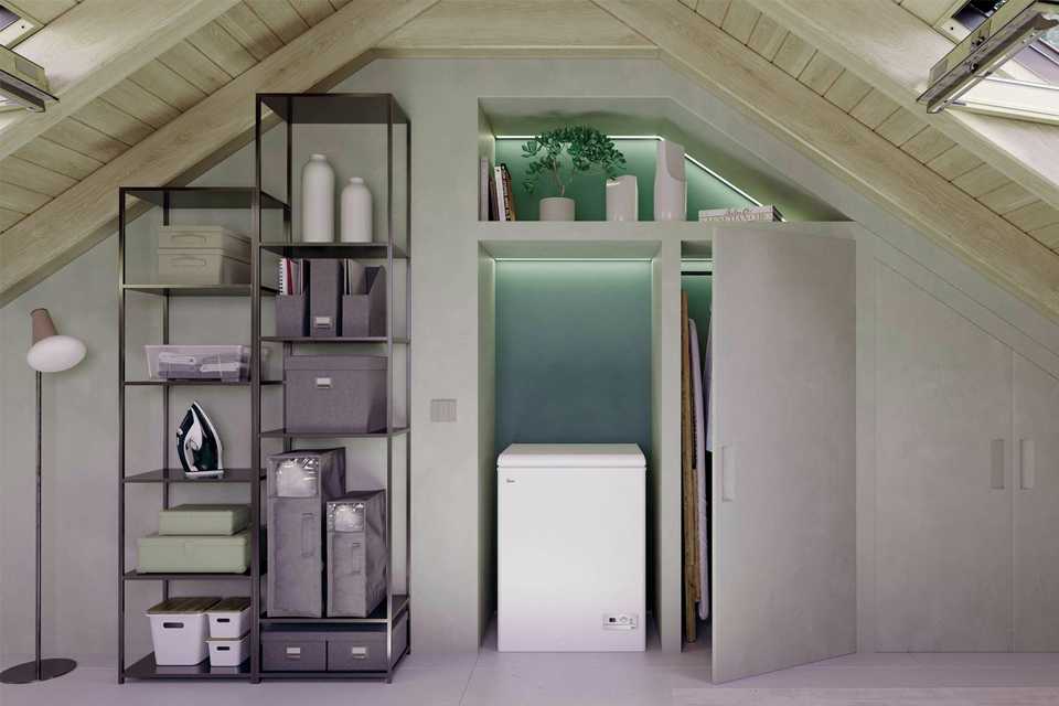 Hoover HHCH 142 ELK Chest Freezer.