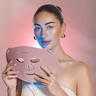 Sensse Professional LED Light Therapy Facial Mask.
