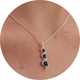 Necklace, bracelet and earring sets.