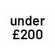 Under £200.