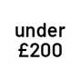 Under £200.