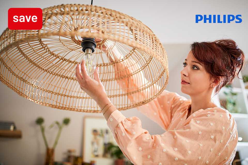 Philips lighting essentials. Save 10% on selected Philips lighting.