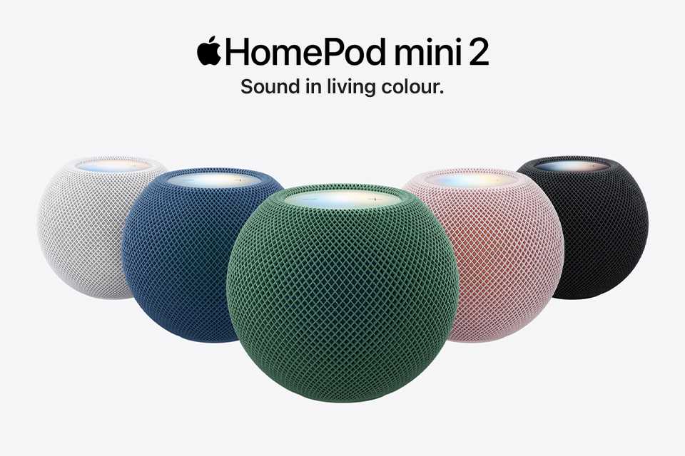 HomePod mini 2. Sound in living colour.