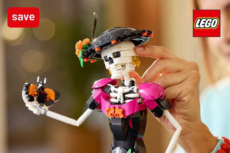Save up to 1/3 on selected LEGO®. Your Halloween build awaits.