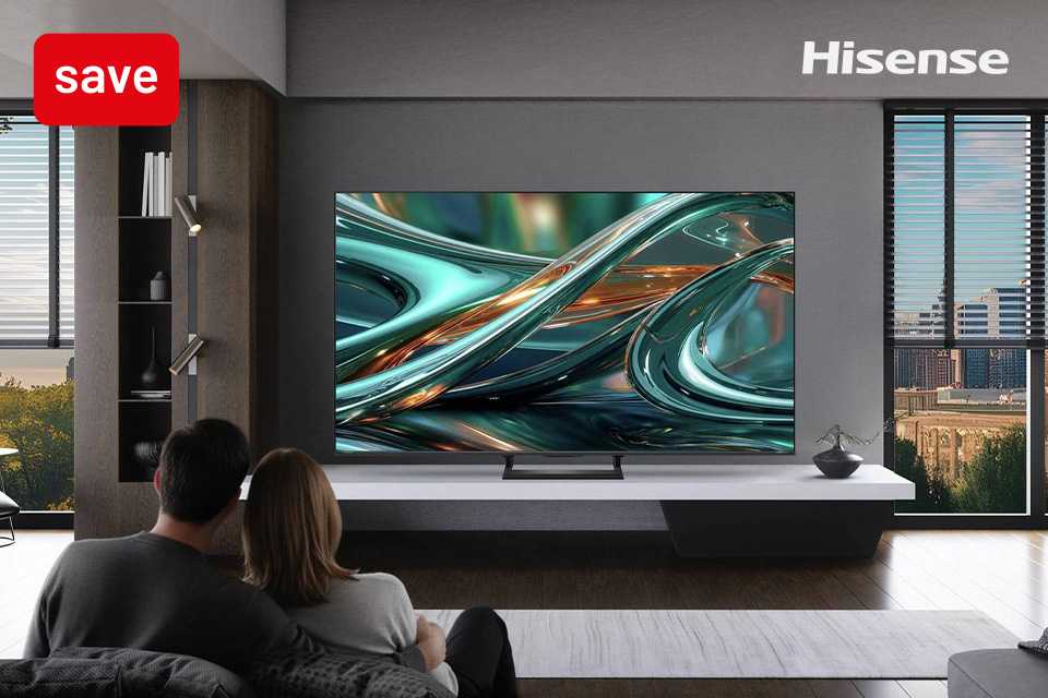 Buy this Hisense TV and claim £300 cashback.