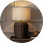 Table lamps.