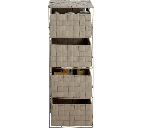 Buy ColourMatch 4 Drawer Storage Unit Cafe Mocha at Argos.co.uk