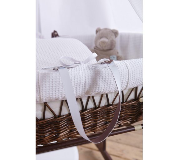 Buy Clair de Lune 3 Piece Waffle Starter Moses Basket Set at Argos.co