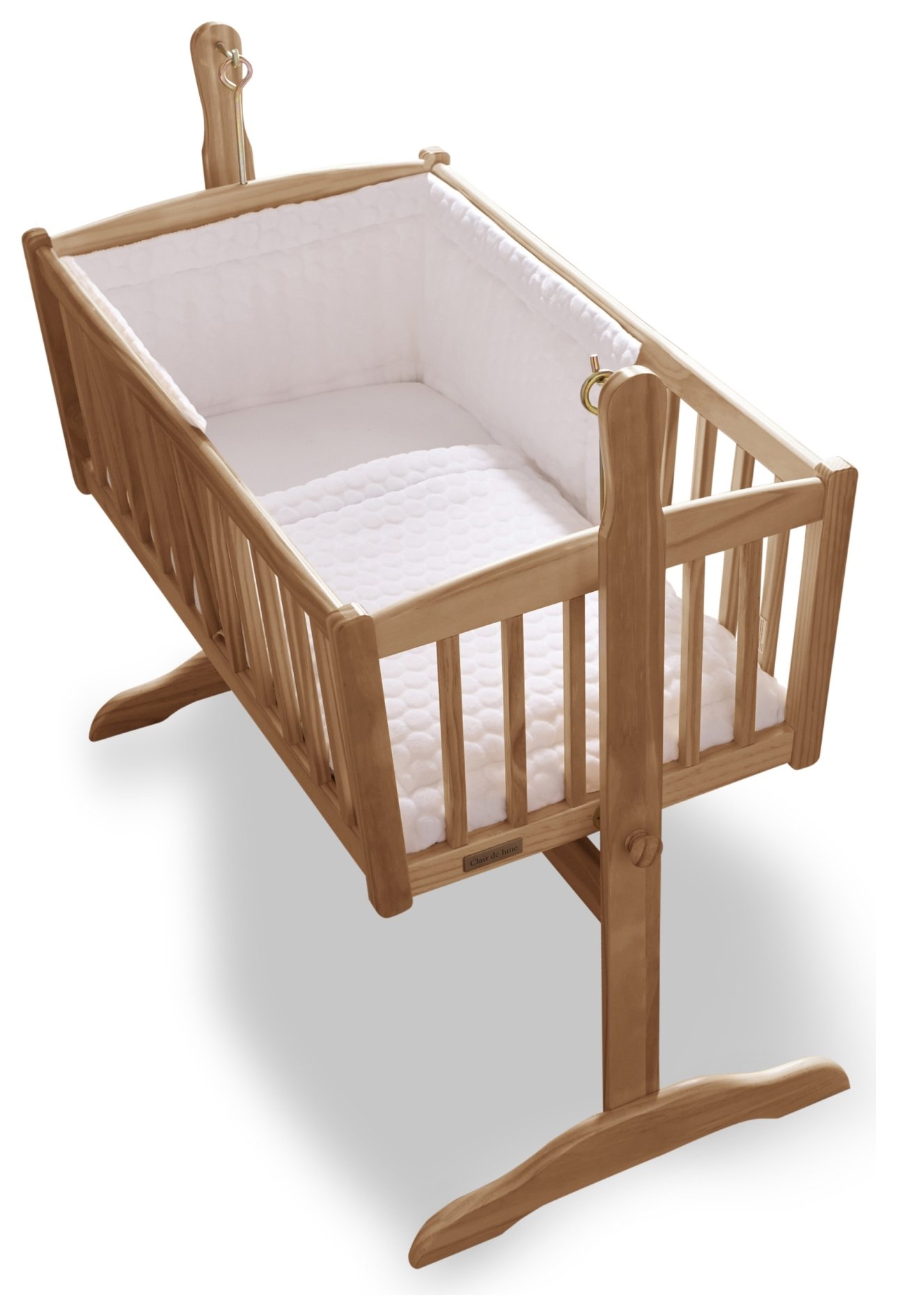 Clair de Lune Marshmallow 2 Piece Rocking Crib Set Review