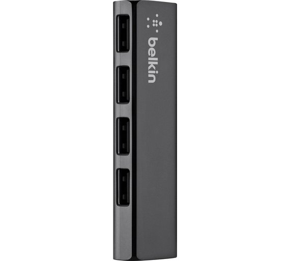 Buy Belkin 4 Port Ultra Slim Mains Powered USB Hub at Argos.co.uk