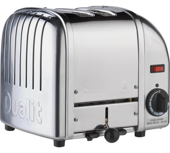 DUALIT 2 SLICE POLISHED 20245 2 YR WTY FITTED WITH AUS PLUG END IN