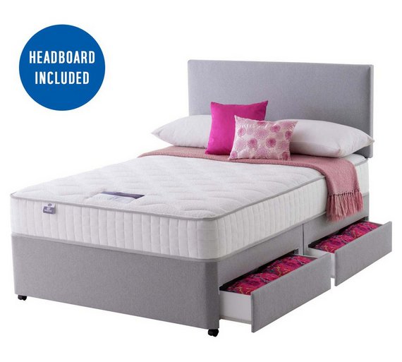 Buy Silentnight Middleton Pocket Memory Superking 4 Drw Divan at Argos