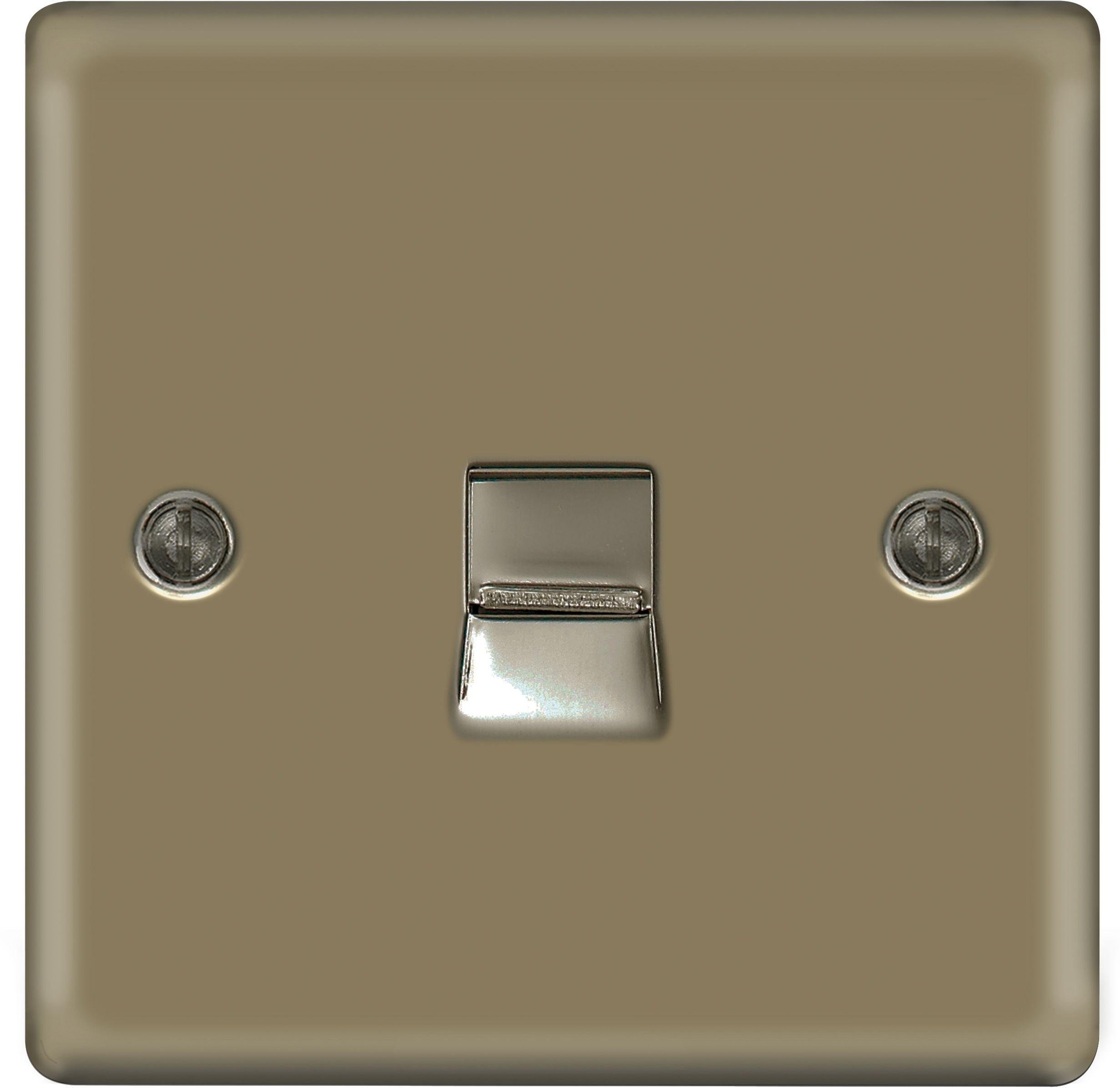 Review of Masterplug Single Master Telephone Socket Pearl Nickel