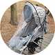 Pram rain covers.