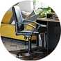 Argos Home Brixham Faux Leather Office Chair - Black.