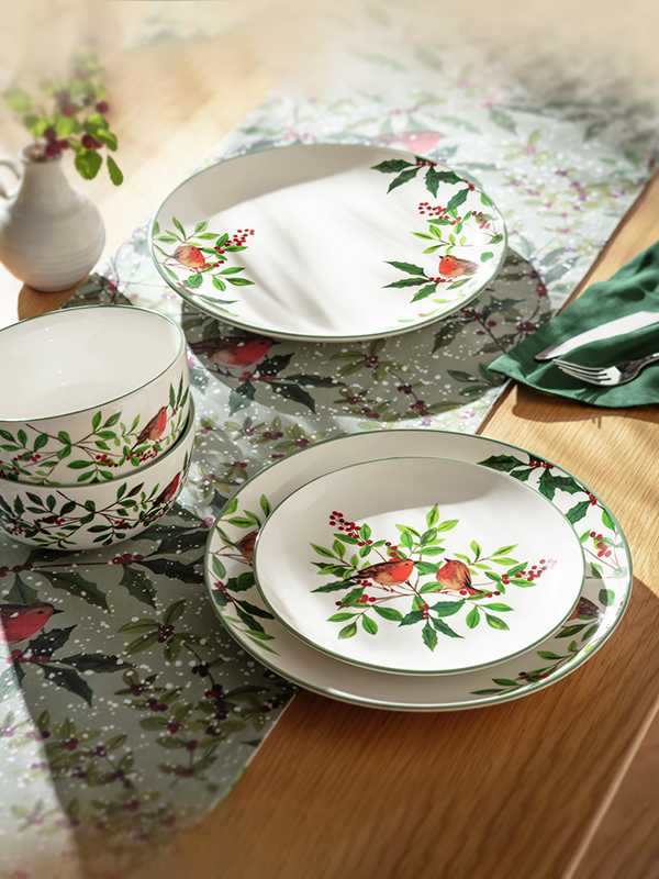 Christmas tableware. Shop now.