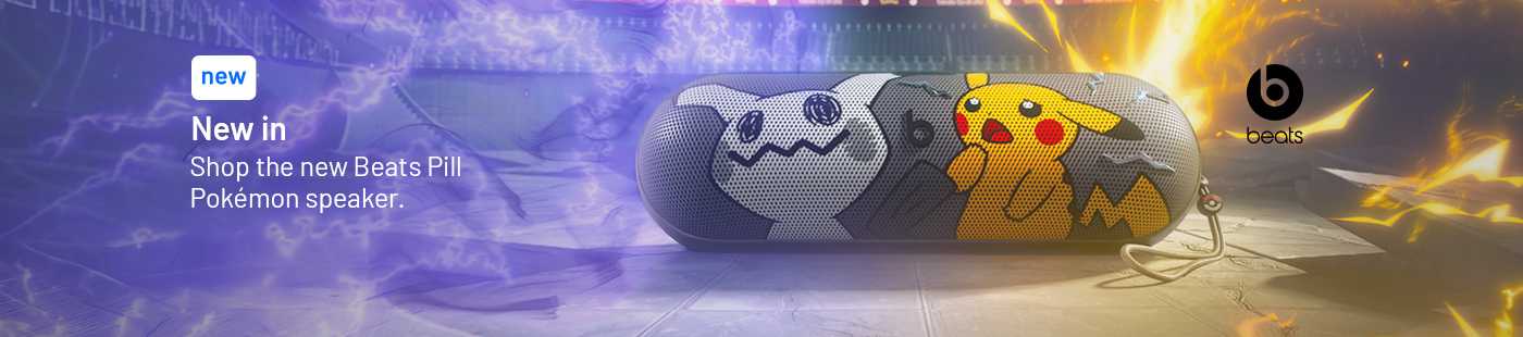 Pokémon. New in. Shop the new Beats Pill Pokémon speaker.