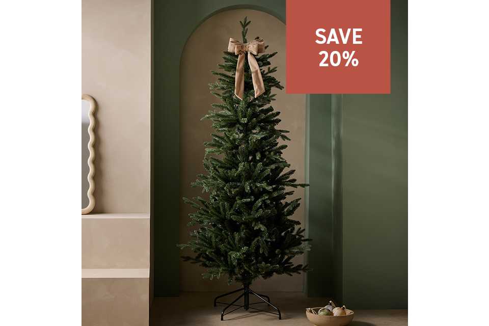 Save on Christmas. Save 20% on selected Christmas trees and lights using code XMAS20. Shop now.
