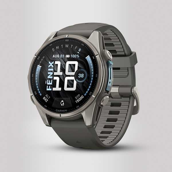 New Garmin Fenix.