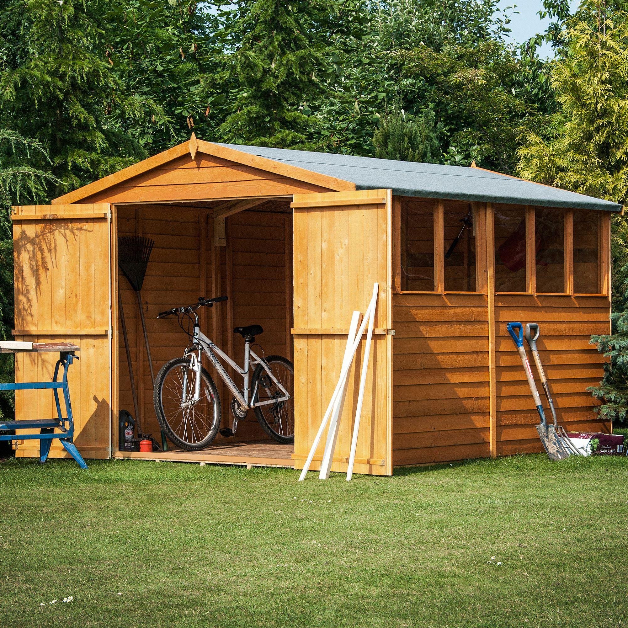 Homewood Overlap Wooden Shed - 10 x 8ft Review