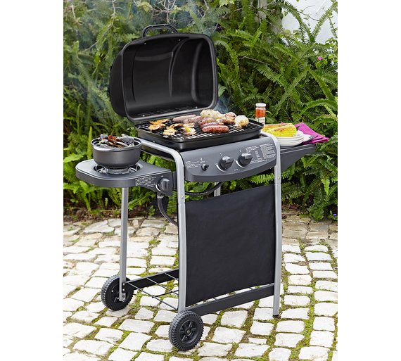 Buy 2 Burner Propane Gas BBQ with Side Burner at Argos.co.uk Your