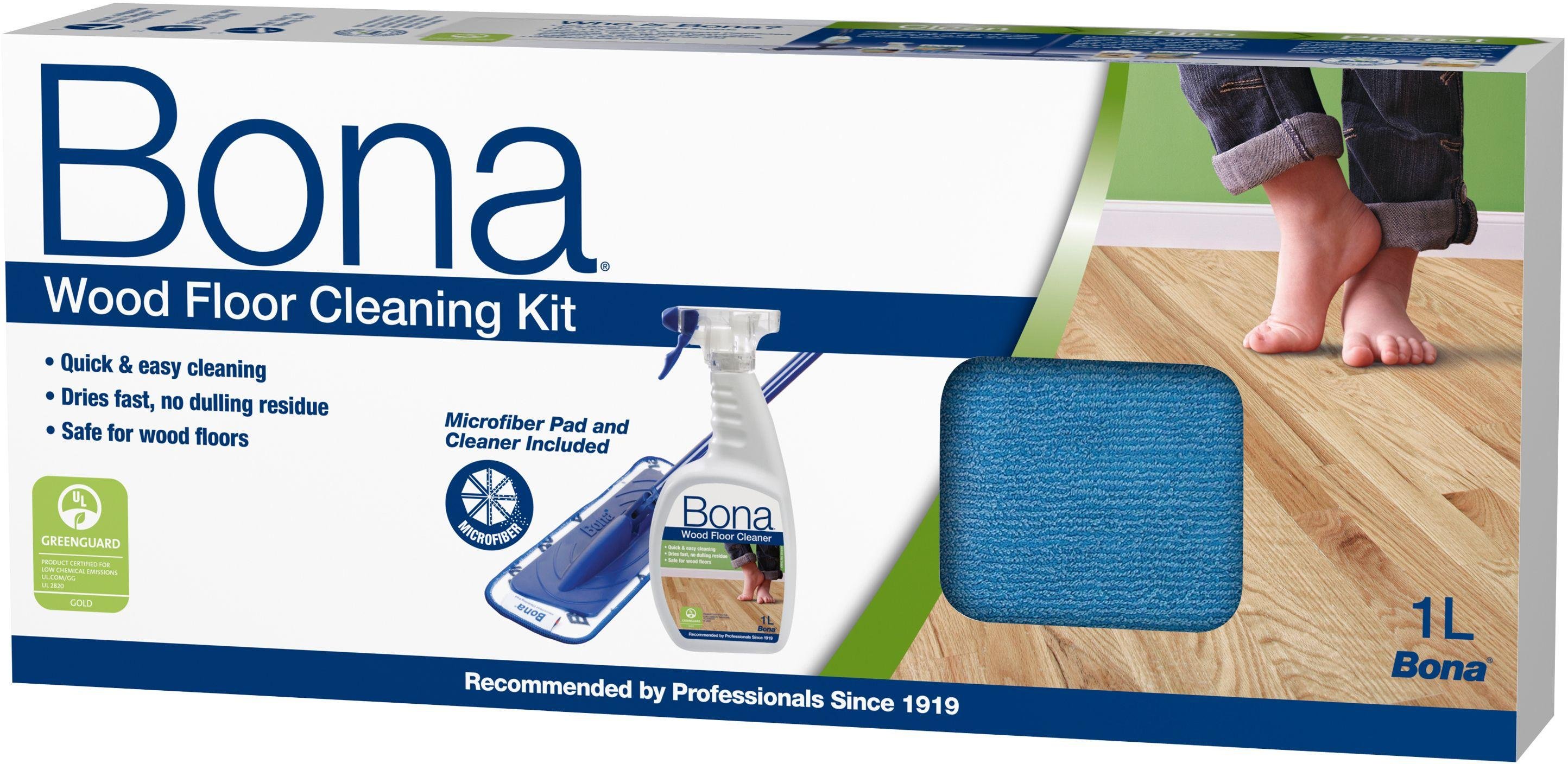 Buy Bona Wood Floor Cleaning Kit Mops Argos