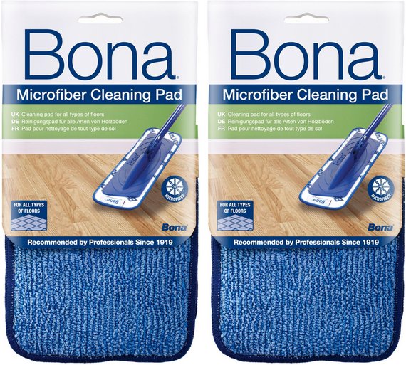 Buy Bona Microfibre Floor Pads 2 Pack at Argos.co.uk Your Online Shop