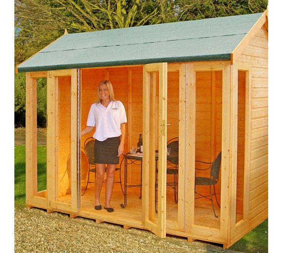 Buy Homewood Blenheim Wooden Summerhouse 10 x 6ft at Argos.co.uk