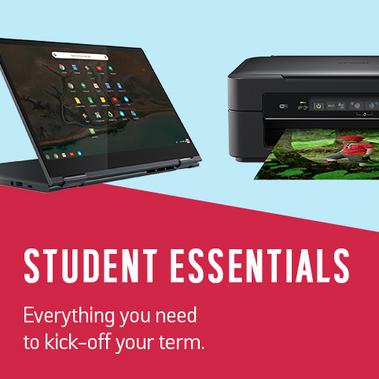 Student essentials. Everything you need to kick-off your term.