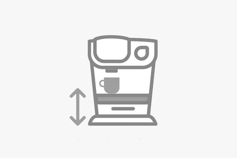 Space for every cup.