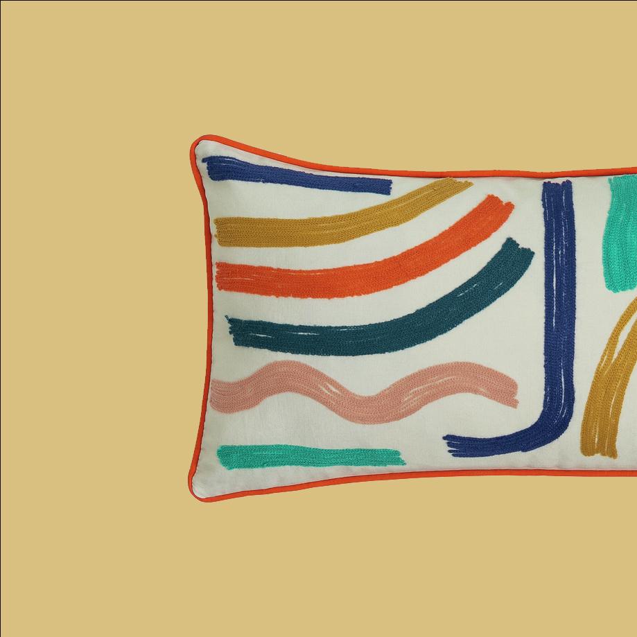 Squiggle cushion.