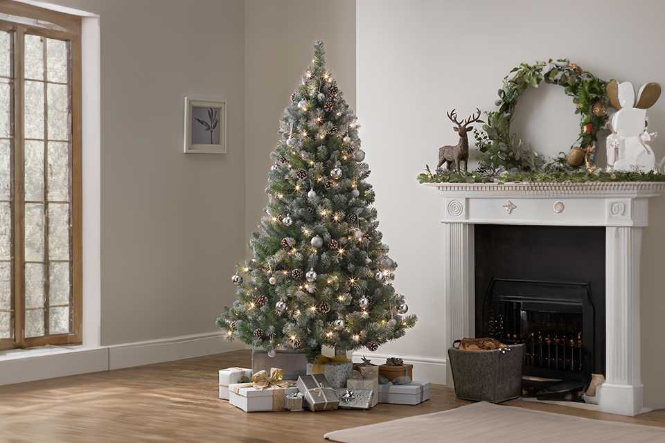 Save up to 25% on selected trees, lights & decorations.