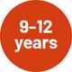 9-12 years.