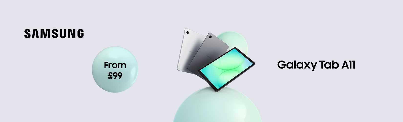 Samsung Galaxy Tab A11. Now £99.