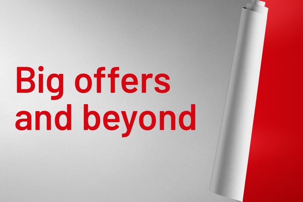 The deals don't stop there! Big offers and beyond. Shop all health & beauty offers.