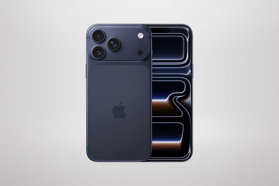 SIM free iPhone 17 Pro Max AI phone.