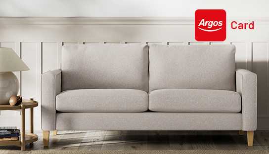 Pay no interest for up to 12 months on any product £199+ when you pay in full within your plan period with the Argos Card. Representative 34.9% APR variable. Offer ends 23:59 on 11/11/25. Credit subject to status. T&Cs apply. Learn more.