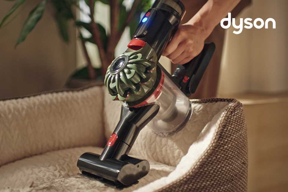 Save £100 on selected Dyson floorcare with code DYSON.