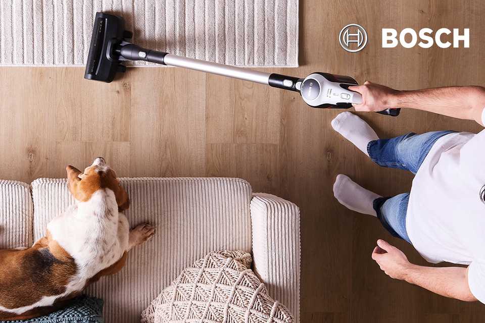 Save 10% on Bosch Unlimited floorcare with code BOSCH10.