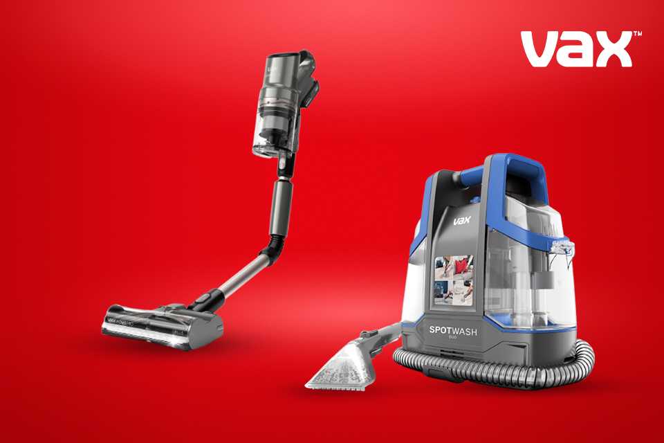 Save up to £100 on selected Vax floorcare.